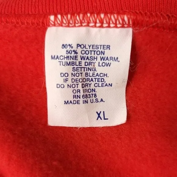 Popeye Olive Oyl Sweatshirt Vintage 80s Magician Levitation I Yam What I Yam